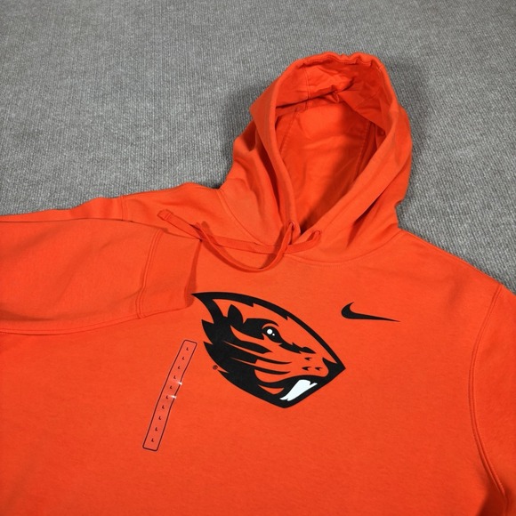 Nike Other - Nike Oregon State Beavers Hoodie Sweatshirt Mens Size L Orange Club Fleece NWOT
